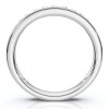 Pompeii3 1/4Ct Diamond Channel Set Wedding Stackable Band 14k Gold or Platinum Lab Created - 2 of 4