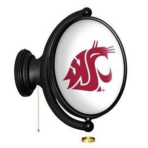 College Oval Rotating Lighted Wall Sign - 1 of 4