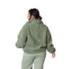Women's Full Size Zip Up Collared Neck Jacket - HEIMISH USA - 3 of 4
