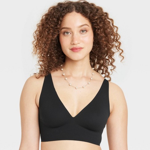 Women's Luxury Collection Bonded Microfiber Plunge Bralette - Auden™ - image 1 of 4