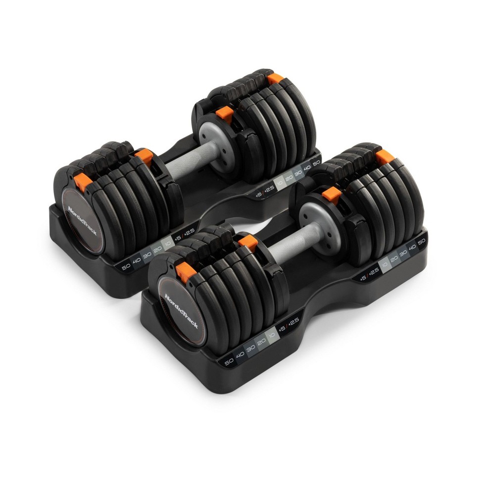 Photos - Barbells & Dumbbells Nordic Track NordicTrack Select-A-Weight Dumbell 2pc 55lbs 