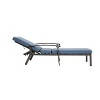 Patio Chaise Lounge Aluminium Cast Lounge Chair with Adjustable Backrest - ModernLuxe - 3 of 4