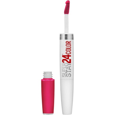 Oz - 24 : 2-step Long - Maybelline Lipstick Target Fl Magenta 0.14 Liquid Lasting Crisp Super Stay