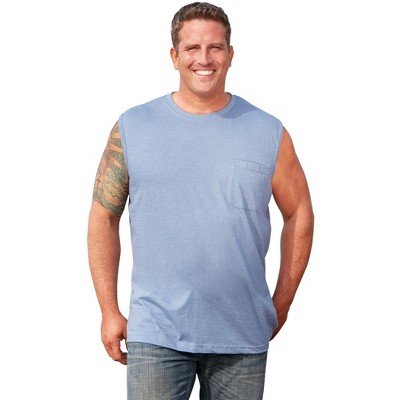 Boulder Creek by KingSize Men's Big & Tall Heavyweight Pocket Muscle Tee