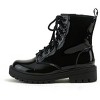 Soda Women's Epsom Lug Sole Platform Combat Boot - 2 of 4