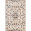Hauteloom Meja Cream & Rust Washable Area Rug - 2 of 4