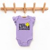 The Juniper Shop SmileyWorld Cute Little Sunshine Flutter Sleeve Bodysuit - 2 of 4