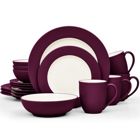 Burgundy dish set hotsell