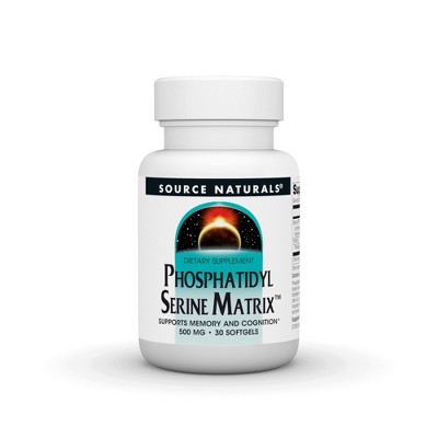 PhosphatidylSerine Matrix 500mg by Source Naturals, Inc.  -  30 Softgel