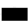 vidaXL Pool Cover Black 288.2"x144.1" PE - 4 of 4