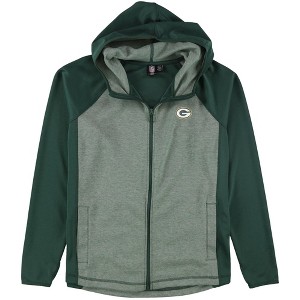 NFL Womens Green Bay Packers 2-Tone Hoodie Sweatshirt - 1 of 2