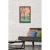 Trends International Utagawa Hiroshige - Plum Garden at Kamata Framed Wall Poster Prints - 2 of 4