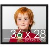 PosterPalooza | Minimalist Black Picture Frame - UV Acrylic, Backing Board, Hanging Hardware Included - 2 of 4
