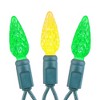 Novelty Lights C6 LED Christmas String Lights 70 Strawberry Bulbs (Green Wire, 24 Feet) - 4 of 4