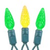 Novelty Lights C6 LED Christmas String Lights 70 Strawberry Bulbs (Green Wire, 24 Feet) - image 4 of 4