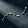 Ross-Simons 18kt Gold Over Sterling Paper Clip Link Bracelet - 3 of 4