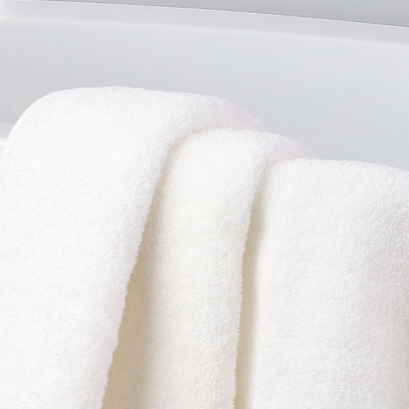 PiccoCasa 100% Cotton Soft and Thick Absorbent Waffle Weave Bath Towels 4 Pcs, 3 of 7