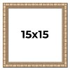 PosterPalooza | 15x15 Modern Bamboo Picture Frame, UV Acrylic, 5 Finishes - 2 of 4