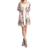 Women's LEOPARD CARDIGAN WITH LACE DETAIL - VOCAL APPAREL - 3 of 3