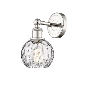Athens Water Glass - 1 Light Wall Sconce In Industrial Style-10.5 Inches Tall and 6 Inches Wide - 1 of 1