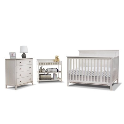 Best crib and changing sales table set