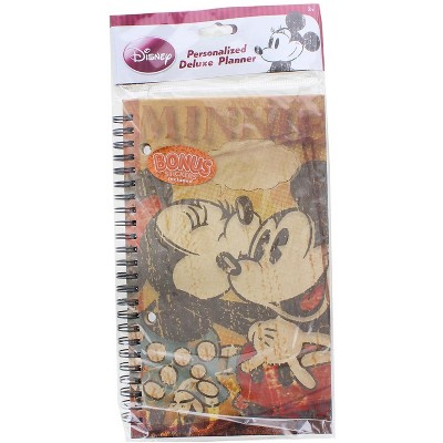 Monogram International Inc. Disney Retro Minnie & Mickey Mouse Personalized Deluxe Planner