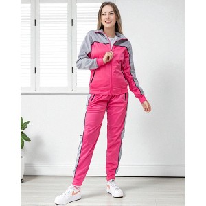 Women's 2-Piece Tracksuit Matching Loungewear Set - 1 of 4
