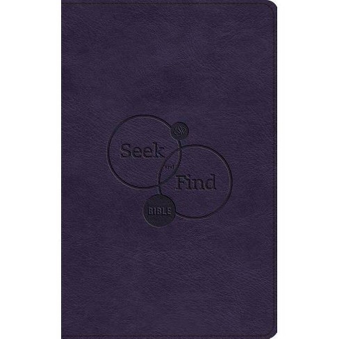 Esv Seek And Find Bible Trutone B Leather Bound Target