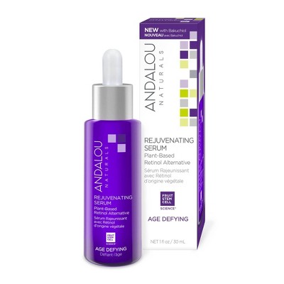 Andalou Naturals Age Defying Rejuvenating Plant Based Retinol Alternative Serum - 1 fl oz