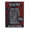 Fanattik Yu-Gi-Oh! Limited Edition Red Eyes B. Dragon Metal Card - 2 of 4