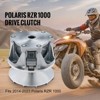 VEVOR Primary Drive Clutch Fits for Polaris RZR 1000 2014-2023, Drive Clutch Assembly 1.24" Bore with Weights and Spring, Replace# 1323068,Silver - 3 of 4