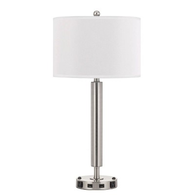 30" Metal Desk Lamp Chrome - Cal Lighting