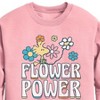 Boys' - Peanuts - Flower Power Graphic Long Sleeve Fleece Sweatshirt - 2 of 4