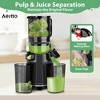 Ecoself Cold Press Juicer – 5.3" Large Feed Chute, 1.7L Capacity, Slow Masticating Juicer for Maximum Nutrients, Easy to Clean Juicer Machine (Black) - 3 of 4