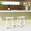 WestinTrends Outdoor Patio Adirondack Counter Height Stool Chair - 2 of 4