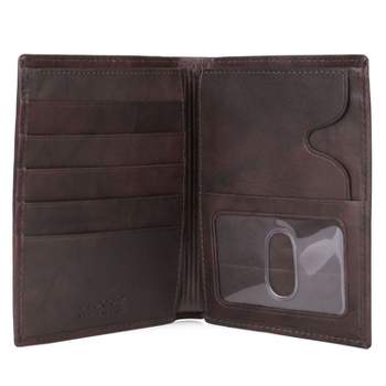 J. Buxton Hunt Credit Card Folio Leather Wallet