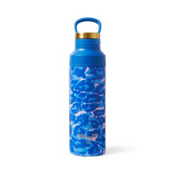 Leopard Blue 19oz Stainless Steel Water Bottle - DVF for Target
