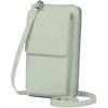 FATMOON Small Crossbody Cell Phone Purse for Women Leather Cellphone Bags Wallet Purses with Multi Card Slots - 2 of 4