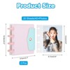 Unique Bargains Detachable Kpop Binder Button Design Photocard Holder Book 2 Pcs - 2 of 4