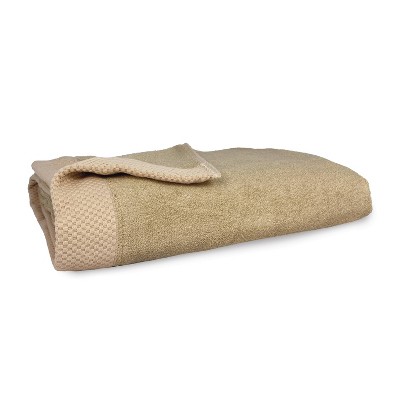 Rayon from Bamboo Luxury Bath Towel Beige - BedVoyage