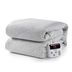 Electric Mattress Pad with 10 Heating Levels & 10 Hours Auto Off, Over heat Protection - 1 of 4