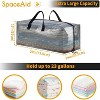 Extra Large Heavy Duty Moving Bags – Durable Storage Totes with Backpack Straps, Strong Handles & Zippers – Ideal for Packing & Moving-SpaceAid® - 2 of 4