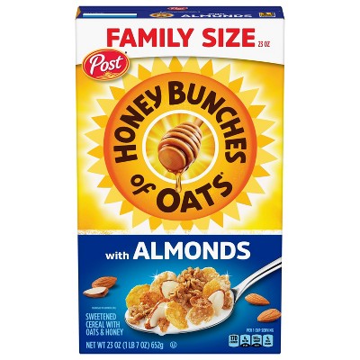 Honey Bunches of Oats with Crispy Almonds Breakfast Cereal - 23oz - Post