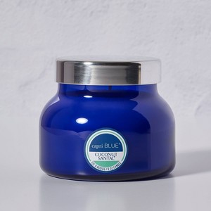ガネーシャ　　　　　　　　　　　　　　　　シンセティックオパール 338g Capri Blue Signature Coconut Santal Jar Candle 8oz Blue : Target