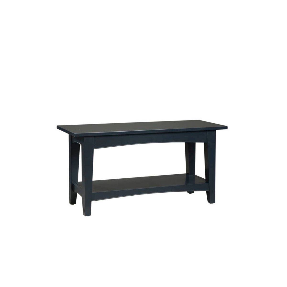 Cottage Bench with Shelf - Alaterre