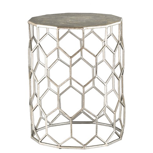 Target metal store end table