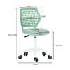 Homy Casa Kids Adjustable Swivel Desk Chair with Padded Seat and Wheels - 3 of 4