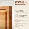 John Boos Reversible 21" Au Jus Carving Cutting Board with Juice Groove - 3 of 4