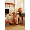 C&F Home Colorful Turkey Tail Pilgrim Hat Hooked Mini Thanksgiving Accent Pillow 10" x 10" - 2 of 4