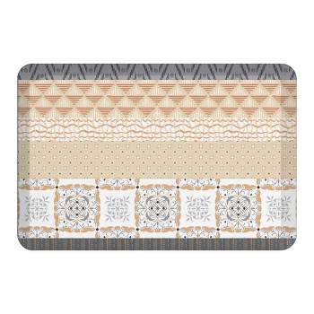 kathy ireland® HOME Peaceful Elegance Stripe 20"x30" Anti-Fatigue Kitchen Mat